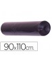Black industrial garbage bag 90x110cm gauge 200 roll of 10 units