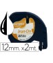 Cinta dymo letratag negro-blanco 12 mm x 2 m para ropa