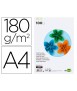 Cardboard liderpapel a4 180g/m2 4 colours assorted pack of 100 sheets