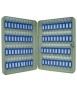 Armario metalico portallaves q-connect 370x280x60 mm para 80 llaves