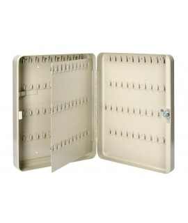 Armario metalico portallaves q-connect 370x280x80 mm para 140 llaves