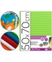 Carton ondulado liderpapel 50 x 70cm 320 g verde pistacho