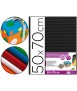 Carton ondulado liderpapel 50 x 70cm 320g/m2 negro