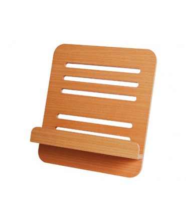 Atril sujetalibros q-connect madera 230x270x30 mm