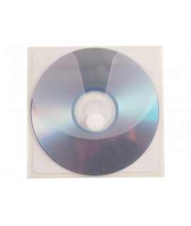 Sobre para cd q-connect polipropileno autoadhesivo convelcro-bolsa con 5 unidades-