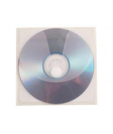 Sobre para cd q-connect polipropileno autoadhesivo convelcro-bolsa con 5 unidades-