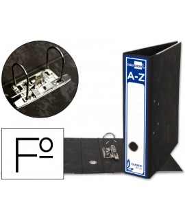 Lever file cabinet liderpapel folio classic blue carton interglued without rado spine 80mm black metal compressor
