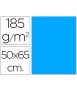 Cartulina guarro azul maldivas 50x65 cm 185 gr