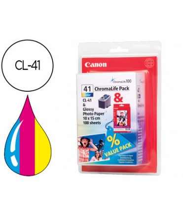 Ink-jet canon ip1200 1300 1600 2200 mp150 160 170 450 460 jx200 500 tricolor cl-41