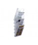 Wall Display Archive 2000 6 Trays Din A4 Transparent 155x239x665 mm Adjustable Mobile Dividers