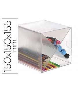 Archicube file 2000 plastic modular organizer blade 150x150x155 mm includes 2 clamping clips