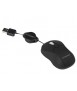 Raton q-connect mini optico 800 dpi retractil usb 1,5 ghz negro