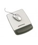 Black 3m Leather Wrist Rest with Mouse and Keyboard Surface Prevention LineWR422LE