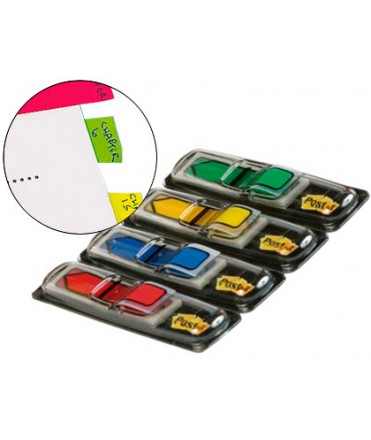 Banderitas separadoras flechas dispensador 4 colores clasicospost-it index 684arr3 96 banderitas