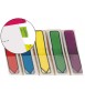 Banderitas separadoras flechas dispensador colores brillantespost-it index 684arr1 100 banderitas