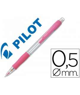 Mechanical pencils pilot super grip pink 0.5 mm rubber grip