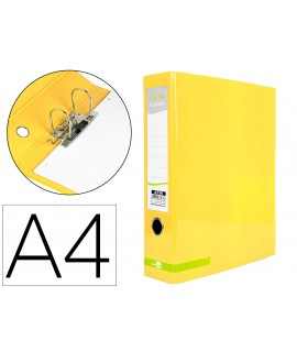 Lever Filing Cabinet liderpapel A4 Color System Lined Without Rad Spinel 80mm Yellow Metal Compressor