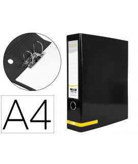 liderpapel a4 color system lever file cabinet lined without rado spine 80mm black metal compressor