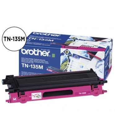 Toner brother tn135m hl-4040cn/4050cdn/4070cdw dcp-9040/9045 mfc-9440/9840 magenta -4.000@5%-