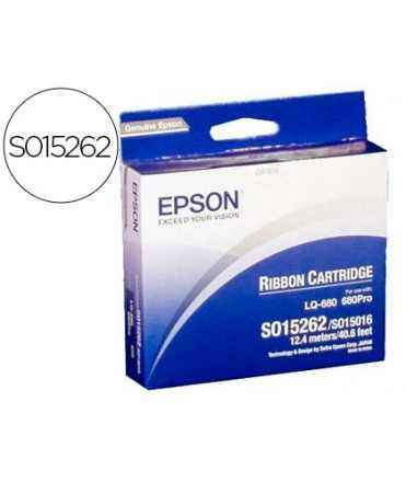 Cinta impresora epson lq-670/860/1060/2500/2550, dlq-2000 negra