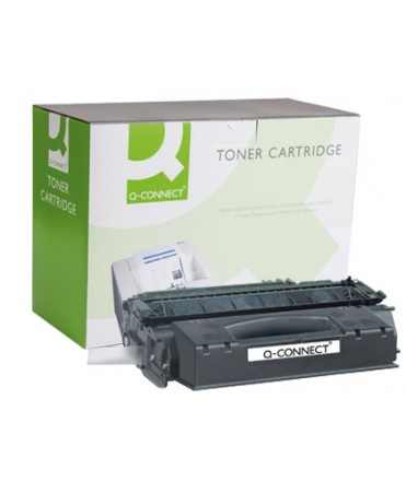 Toner q-connect compatible hp lj p2015 q7553x -7.000pag-negro