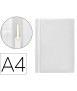 Carpeta dossier fastener plastico q-connect din a4 blanco