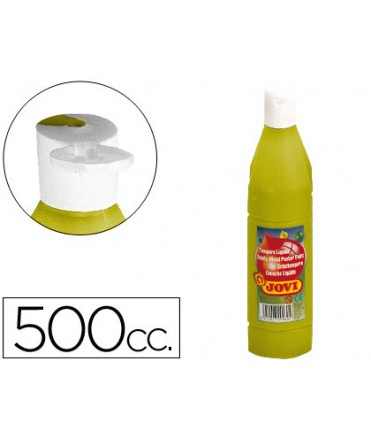 Tempera liquida jovi escolar 500 ml oro