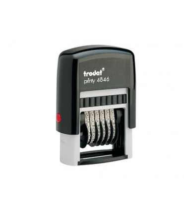 Numerador trodat manual 6 bandas 4 mm