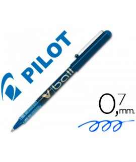 Rotulador pilot roller v-ball azul 0.7 mm