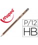 Lapices de grafito maped blackpeps hb