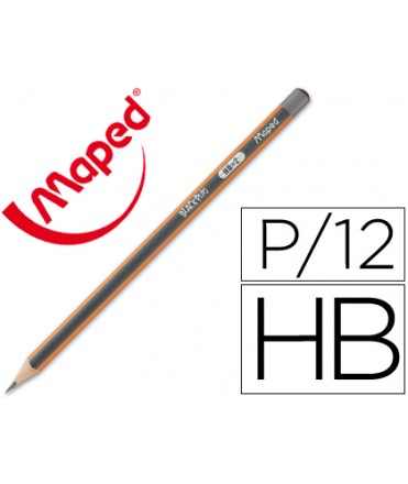 Lapices de grafito maped blackpeps hb