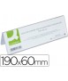 Identificador sobremesa q-connect metacrilato 190x60 mm ref.5727