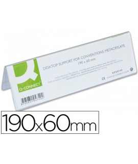 Desk handle q-connect methacrylate 190x60 mm ref.5727