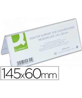 Desk handle q-connect methacrylate 145x60 mm ref.5728