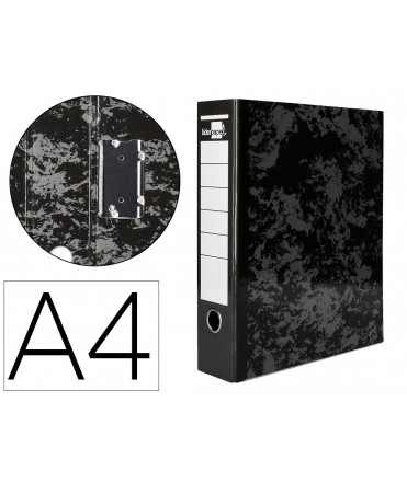Lever file cabinet liderpapel lined din a4 marbled black without box lever mechanism disassembled