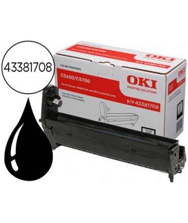 Tambor oki c5600/5700 negro 20000 pag