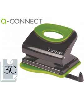 Taladrador q-connect kf00996 metalico con empuñadura de caucho capacidad 30 hojas