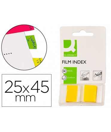 Separator flags q-connect yellow dispenser of 50 units
