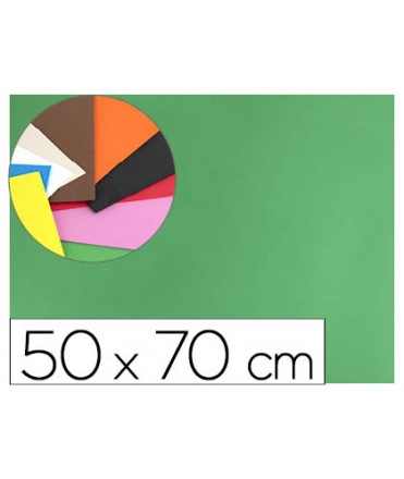 Goma eva liderpapel 50x70cm 60g/m2 espesor 1.5mm verde