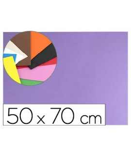 Goma eva liderpapel 50x70cm 60g/m2 espesor 1.5mm lila