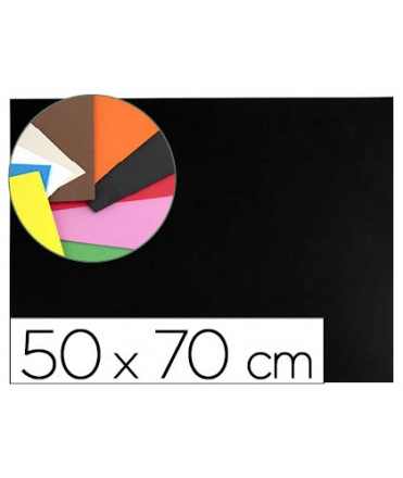 Goma eva liderpapel 50x70cm 60g/m2 espesor 1.5mm negro