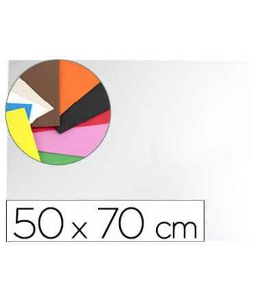 Goma eva liderpapel 50x70cm 60g/m2 espesor 1.5mm blanco