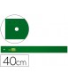 Regla liderpapel 40 cm acrilico verde