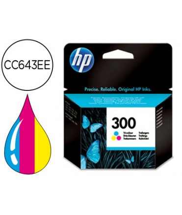 Ink-jet hp n.300 tricolor dj f4224 aio dj d2560 165 pag