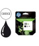 Ink-jet hp 21xl negro -600pag- hp deskjet 3920 3940 d1360 d1460 d1470 d1560 d2330 d2360 d2430