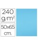 Cartulina liderpapel 50x65 cm 240g/m2 azul turquesa