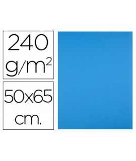 Cartulina liderpapel 50x65 cm 240g/m2 azul