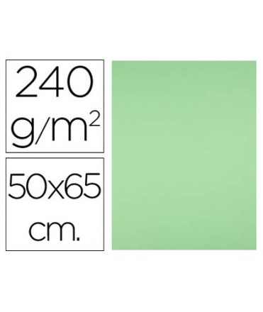 Cartulina liderpapel 50x65 cm 240g/m2 verde pistacho
