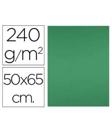 Cartulina liderpapel 50x65 cm 240g/m2 verde navidad