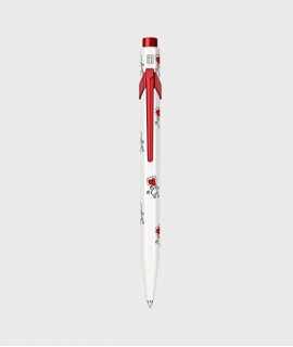 Bolígrafo Caran d'Ache 849 Keith Haring, blanco